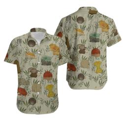 Frog and Mushroom Hawaiian shirt Gift For Your Girlfriend Boyfriend Gift For Love Gift For Friend Best Valentine Present Holiday Gift