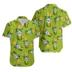 Full Set Matching Shorts Hawaii Shirt, Light Beer Corn Gift For Your Girlfriend Boyfriend Gift For Love Gift For Friend Best Valentine Present Holiday Gift