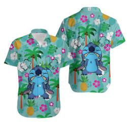 Funny Stitch Aloha Hawaiian Shirt Gift For Your Girlfriend Boyfriend Gift For Love Gift For Friend Best Valentine Present Holiday Gift