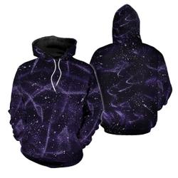 Galaxy Hooded Sweatshirt (Glow-in-the-dark)