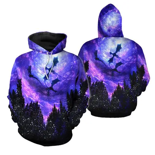 Game Of Thrones Dragons Unisex Hoodie 3D