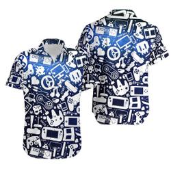 Gamer Hawaiian Shirt, Gamer Beach Shirt Gift For Your Girlfriend Boyfriend Gift For Love Gift For Friend Best Valentine Present Holiday Gift