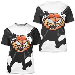 Garfield's Halloween Adventure Bat Garfield T-shirts Meaningful Gift For Family Gift For Boyfriend Valentine Gift