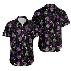 Gengar Ghost Hawaiian Shirt Gift For Your Girlfriend Boyfriend Gift For Love Gift For Friend Best Valentine Present Holiday Gift