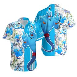 Genie Aladdin Floral Hawaiian Shirt Gift For Your Girlfriend Boyfriend Gift For Love Gift For Friend Best Valentine Present Holiday Gift