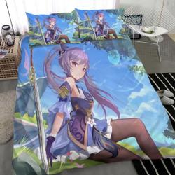 Genshin Impact Duvet Cover Pillow Cover Bedding Set Gift For Your Girlfriend Boyfriend Gift For Love Gift For Friend Best Valentine Present Holiday Gift