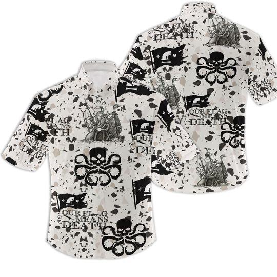 Gentleman Pirate Hawaiian Shirt Gift For Your Girlfriend Boyfriend Gift For Love Gift For Friend Best Valentine Present Holiday Gift