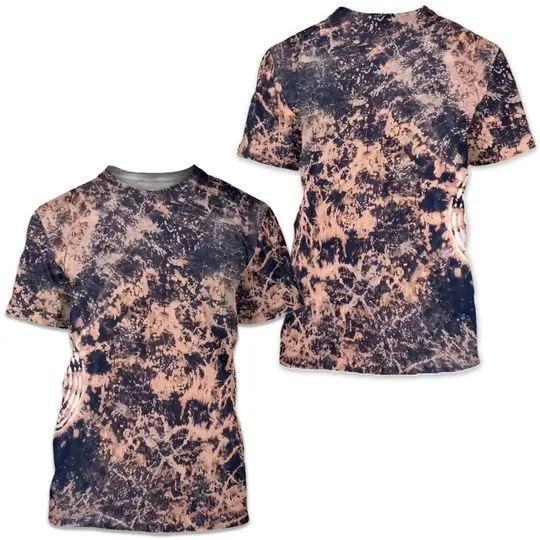 Geode Reverse Bleached Tie Dye Shirt Meaningful Gift For Family Gift For Boyfriend Valentine Gift