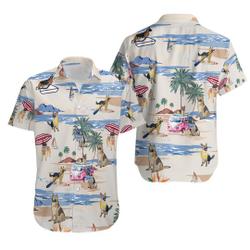 German Shepherd Hawaiian Shirt, German Shepherd Button Down Shirt Gift For Your Girlfriend Boyfriend Gift For Love Gift For Friend Best Valentine Present Holiday Gift