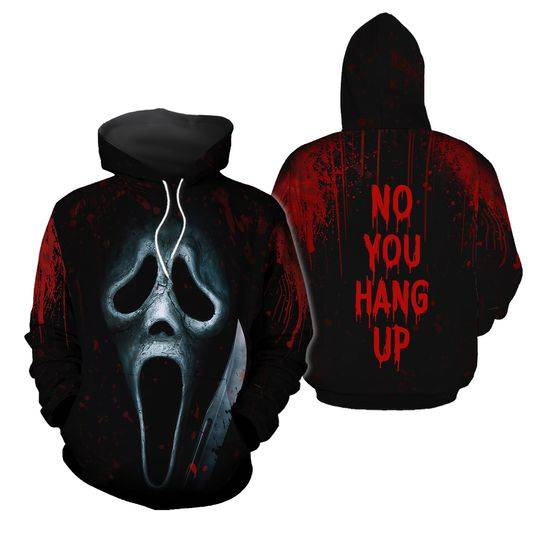 Ghost Face 3D Hoodies