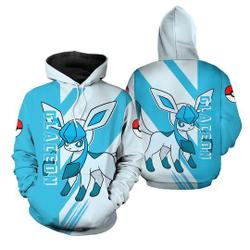 Glaceon 3D Hoodie