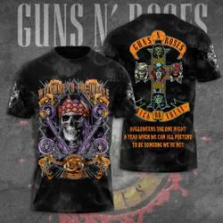 Gun N Roses Tour 3D T-shirt Meaningful Gift For Family Gift For Boyfriend Valentine Gift