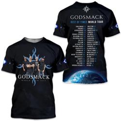 Godsmack 2023 Music Tour 3D T-shirt Meaningful Gift For Family Gift For Boyfriend Valentine Gift