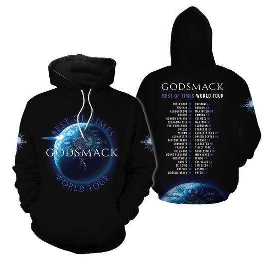 Godsmack Music Band Tour 3D Hoodie