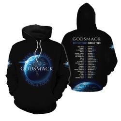 Godsmack Music Band Tour 3D Hoodie