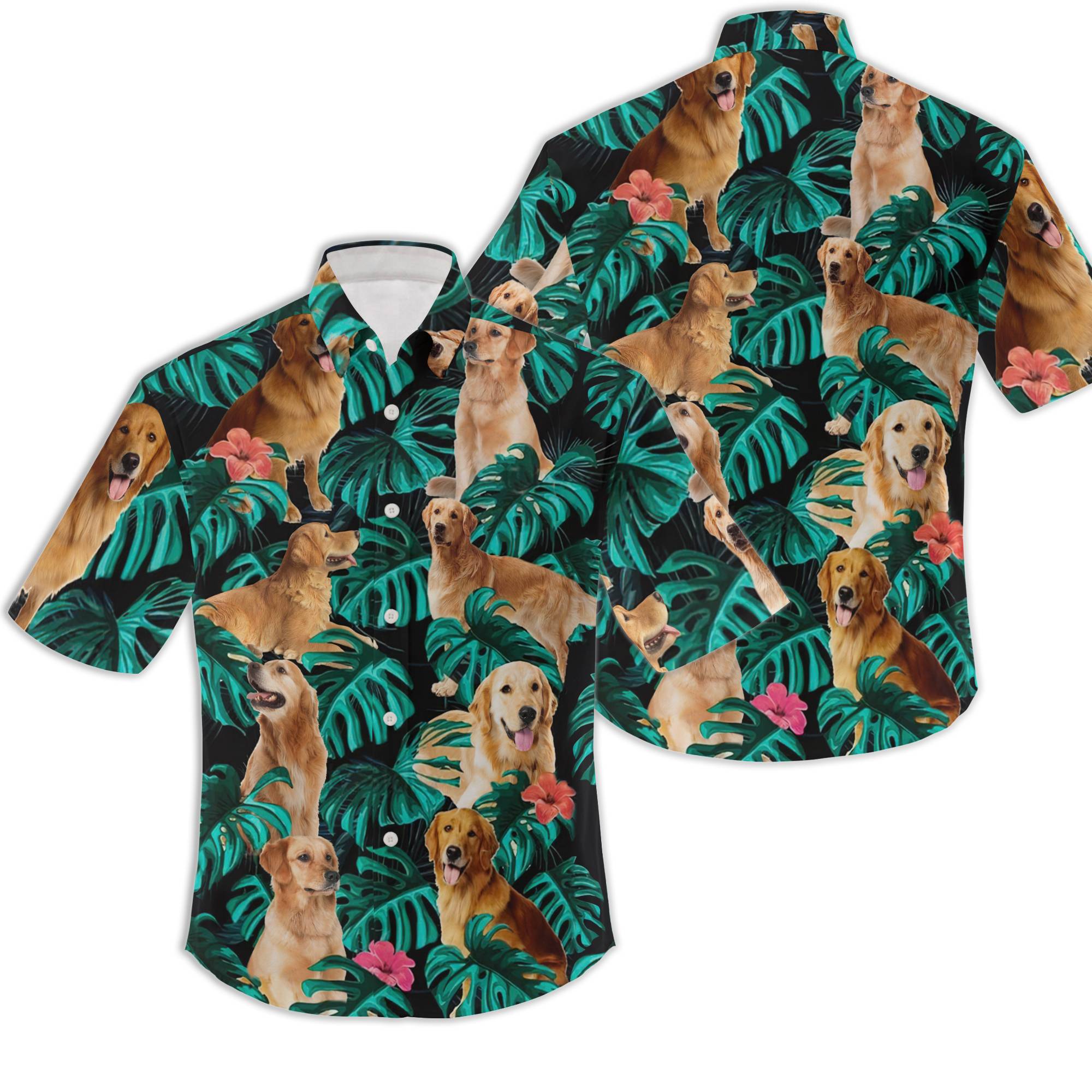 Golden Retriever Hawaii Shirt Gift For Your Girlfriend Boyfriend Gift For Love Gift For Friend Best Valentine Present Holiday Gift
