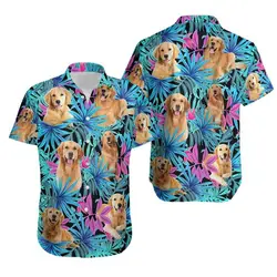 Golden Retriever Hawaiian Shirt Gift For Your Girlfriend Boyfriend Gift For Love Gift For Friend Best Valentine Present Holiday Gift