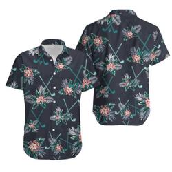Golf Tropical 3D All Over Printed Hawaii Shirt Gift For Your Girlfriend Boyfriend Gift For Love Gift For Friend Best Valentine Present Holiday Gift