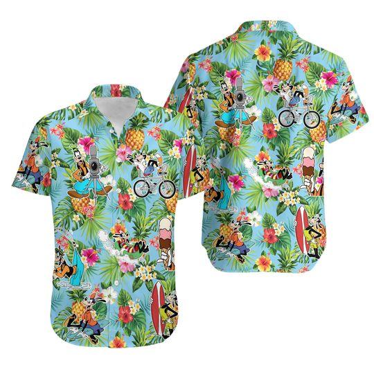 Goofy a Movie Hawaiian Shirt Gift For Your Girlfriend Boyfriend Gift For Love Gift For Friend Best Valentine Present Holiday Gift