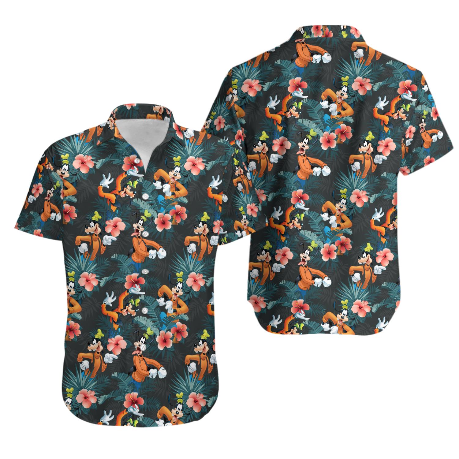 Goofy disney hawaiian shirt Gift For Your Girlfriend Boyfriend Gift For Love Gift For Friend Best Valentine Present Holiday Gift