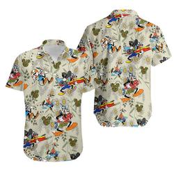 Goofy Dog Pattern Disney Hawaiian Shirt Gift For Your Girlfriend Boyfriend Gift For Love Gift For Friend Best Valentine Present Holiday Gift