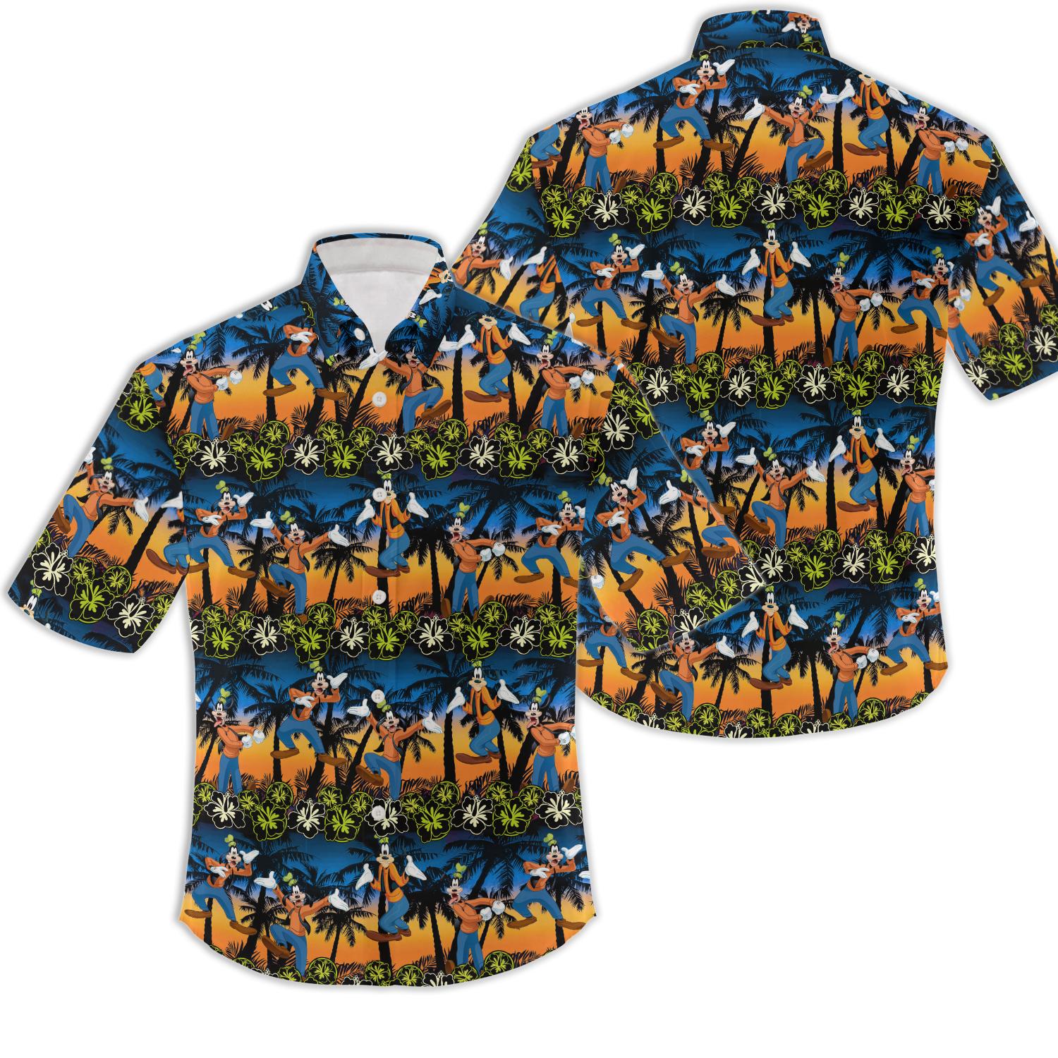 Goofy hawaiian shirt Gift For Your Girlfriend Boyfriend Gift For Love Gift For Friend Best Valentine Present Holiday Gift