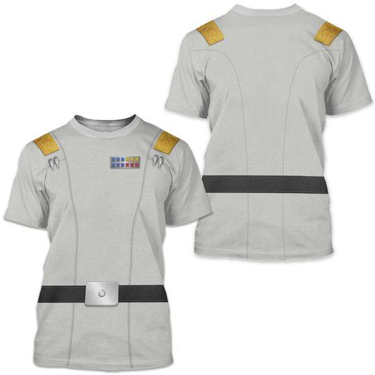 Grand Admiral Thrawn Shirt, Star Wars Rebels Costume 3D T-shirt Meaningful Gift For Family Gift For Boyfriend Valentine Gift