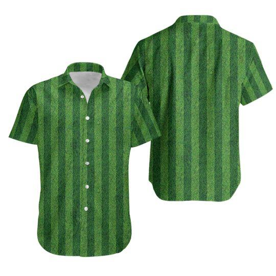 Green Grass Field Short Sleeve Hawaiian Gift For Your Girlfriend Boyfriend Gift For Love Gift For Friend Best Valentine Present Holiday Gift