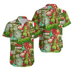Grin Christmas Hawaiian Shirt Gift For Your Girlfriend Boyfriend Gift For Love Gift For Friend Best Valentine Present Holiday Gift