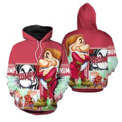 Grumpy Dwarf Disney 3D Hoodie
