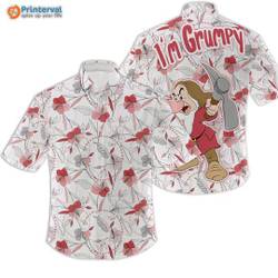 Grumpy Dwarf Hammer Disney Hawaiian Shirt Gift For Your Girlfriend Boyfriend Gift For Love Gift For Friend Best Valentine Present Holiday Gift