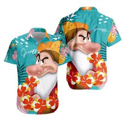 Grumpy Dwarf Unisex Hawaiian shirt Gift For Your Girlfriend Boyfriend Gift For Love Gift For Friend Best Valentine Present Holiday Gift