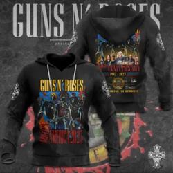 Guns N��� Roses 3D Shirt 6 Meaningful Gift For Family Gift For Boyfriend Valentine Gift