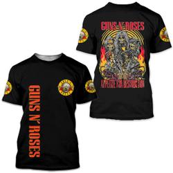 Guns N' Roses Reveal 2023 World Tour Shirt Meaningful Gift For Family Gift For Boyfriend Valentine Gift