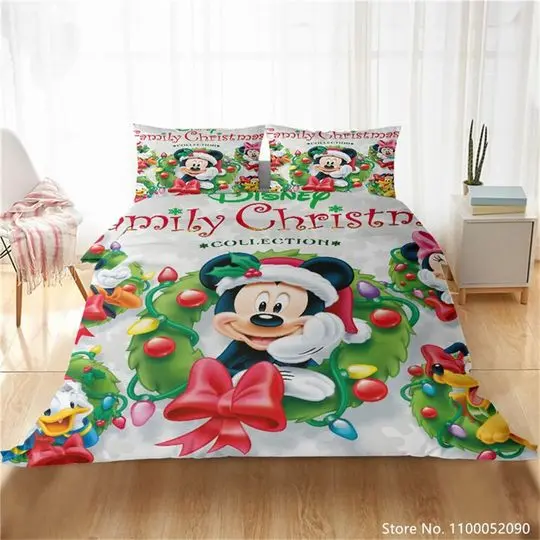 Disney Bedding Sets Mickey MouseGift For Your Girlfriend Boyfriend Gift For Love Gift For Friend Best Valentine Present Holiday Gift