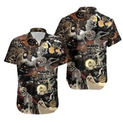 Halloween Ive Got Skeleton In Me Hawaiian Shirt Gift For Your Girlfriend Boyfriend Gift For Love Gift For Friend Best Valentine Present Holiday Gift
