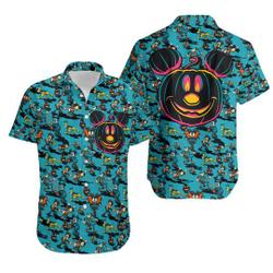 Halloween Mickey & Friends Hawaiian Shirt Gift For Your Girlfriend Boyfriend Gift For Love Gift For Friend Best Valentine Present Holiday Gift