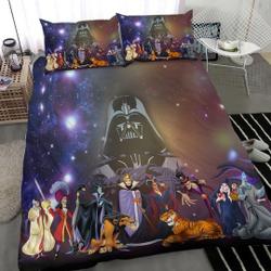 Halloween Villains Bedding Set Gift For Your Girlfriend Boyfriend Gift For Love Gift For Friend Best Valentine Present Holiday Gift