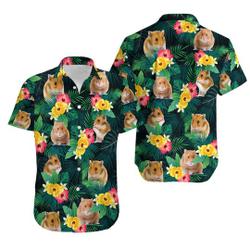 Hamster Tropical Summer Vibes - Hawaiian Shirt Gift For Your Girlfriend Boyfriend Gift For Love Gift For Friend Best Valentine Present Holiday Gift
