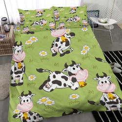 Happy Cow Bedding SetsGift For Your Girlfriend Boyfriend Gift For Love Gift For Friend Best Valentine Present Holiday Gift