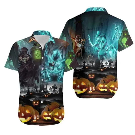 Happy Halloween Hawaiian Shirt Gift For Your Girlfriend Boyfriend Gift For Love Gift For Friend Best Valentine Present Holiday Gift
