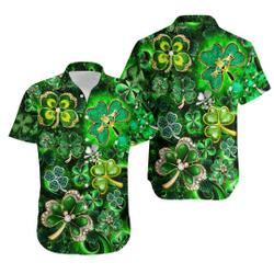 Happy St.Patrick's Day Hawaiian Shirt Gift For Your Girlfriend Boyfriend Gift For Love Gift For Friend Best Valentine Present Holiday Gift