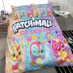 Hatchimals Bedding Set, Personalized Hatchimals  Blanket, Cartoon Bedding for GirlGift For Your Girlfriend Boyfriend Gift For Love Gift For Friend Best Valentine Present Holiday Gift