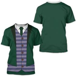 Haunted Mansion Butler Costume 3D T Shirt Meaningful Gift For Family Gift For Boyfriend Valentine Gift
