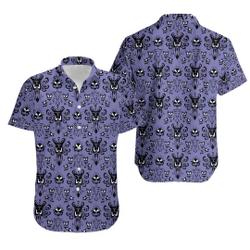 Haunted Mansion Button Shirt Gift For Your Girlfriend Boyfriend Gift For Love Gift For Friend Best Valentine Present Holiday Gift