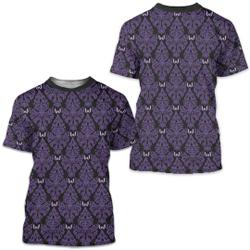 Haunted Mansion Damask Shirt | disneybound rundisney Meaningful Gift For Family Gift For Boyfriend Valentine Gift