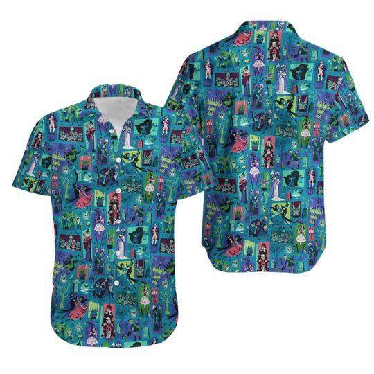 Haunted Mansion Hawaiian Shirt Gift For Your Girlfriend Boyfriend Gift For Love Gift For Friend Best Valentine Present Holiday Gift
