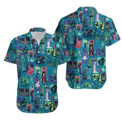 Haunted Mansion Movie Hawaiian Shirt Gift For Your Girlfriend Boyfriend Gift For Love Gift For Friend Best Valentine Present Holiday Gift