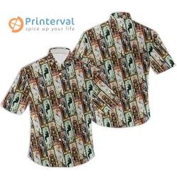 Haunted Mansion Stretch Paintings Disney Parks Hawaiin Shirt Gift For Your Girlfriend Boyfriend Gift For Love Gift For Friend Best Valentine Present Holiday Gift