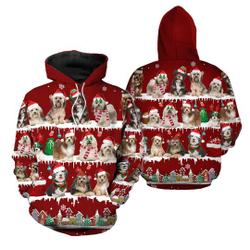 Havanese Snow Christmas 3D Hoodie